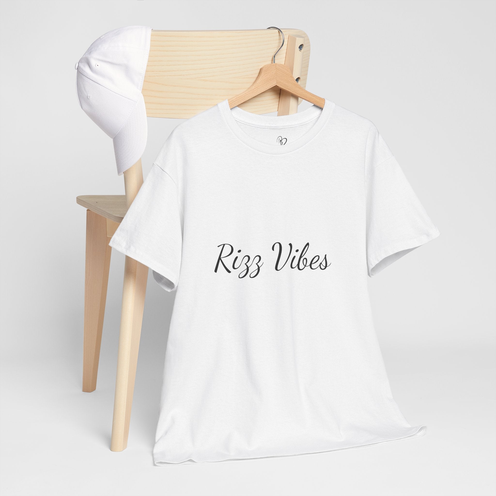 Gen Z Clothing: Rizz Vibes No Limits Heavy Cotton Tee - Casual Statement T-Shirt