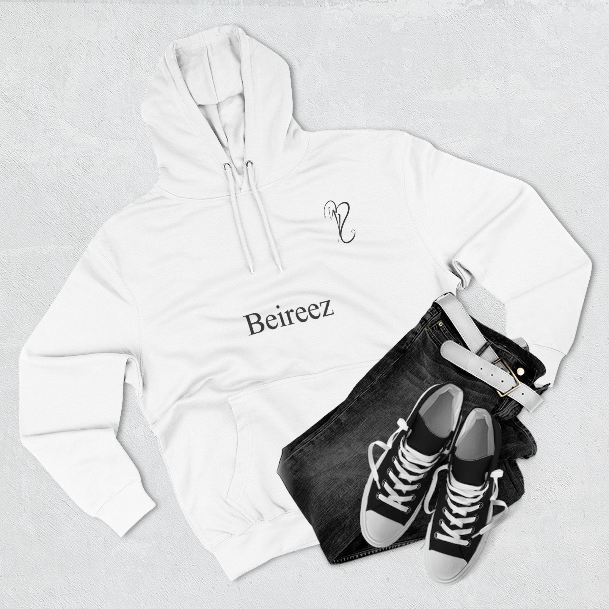 Three-Panel Fleece Hoodie - Cozy Casual Wear for All Seasons, Great for Gifts, Lounging, and Outdoor Activities